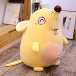 squishies-французская плюшевая мышь kawaii желтые животные милая мышь