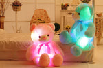squishies-france teddy bear luminous pink blue