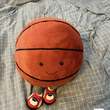 squishies-Франция плюшевый баскетбольный мяч kawaii plushie милый плюшевый