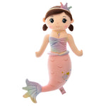 squishies-france plush princess mermaid plush cute plushie with animals 