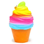 squishies-france rainbow ice cream food keychain