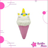 Squishy pink unicorn ice cream cone