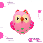 Squishy pink owl