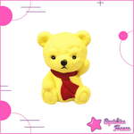 Squishy yellow teddy bear