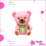 Squishy pink teddy bear