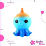 Squishy blue unicorn octopus