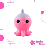 Squishy pink unicorn octopus