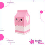 Squishy Pink Milk Brick Kawaii - Kawaii, Food, Cheap - Squishies France