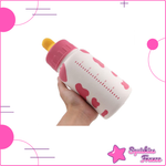 Jumbo Squishy розовая детская бутылочка - XXL - Squishies Франция