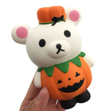 Squishy ours citrouille - Halloween - Squishies France