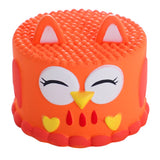 Squishy orange owl cake - Animals, Food - Squishies France
