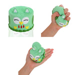 Squishy green owl cake - Animals, Food - Squishies France