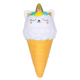 Squishy sorvete de gato unicórnio