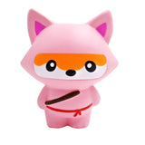 Squishy Pink Ninja Fox