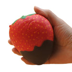 Squishy fraise au chocolat - Fruits, Nourriture - Squishies France