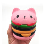 Squishy Chat Burger - Animaux, Nourriture - Squishies France
