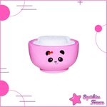 Squishy pink panda rice bowl - Animals, Food - Squishies France