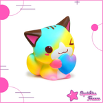 Squishy gato arco-íris - Animais, Arco-íris - Squishies França